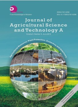 Journal of Agricultural Science and Technology A  15年6月号