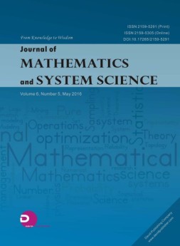 Journal of Mathematics and System Science  16年5月号