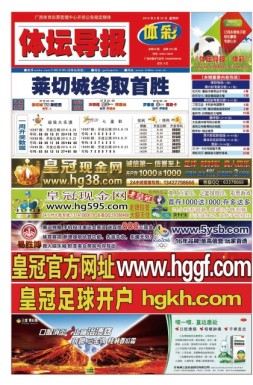 体坛导报 16年第1341期