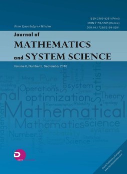 Journal of Mathematics and System Science  16年9月号