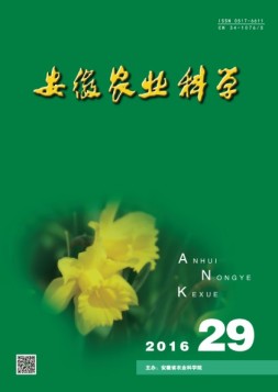 安徽农业科学 16年第29期