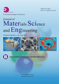 Journal of Materials Science and Engineering B 材料2016年7-8月合刊