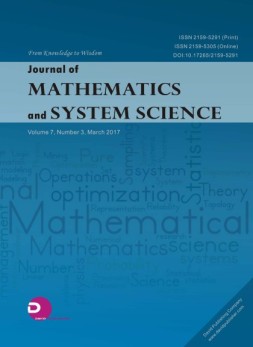 Journal of Mathematics and System Science 数学2017年第3期