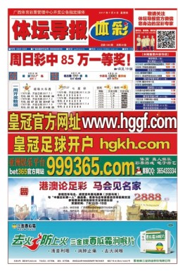 体坛导报 17年第1384期