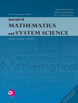 Journal of Mathematics and System Science 数学2017年第7期