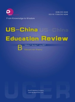 US-China Education Review B 教育2017年第07B期