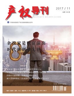 产权导刊 17年11月号