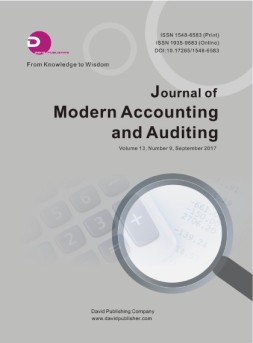 Journal of Modern Accounting and Auditing 会计2017年第9期