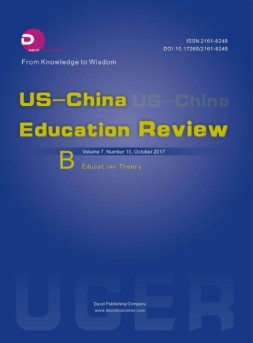 US-China Education Review B 教育2017年第10B期