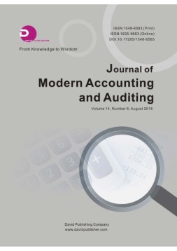 Journal of Modern Accounting and Auditing 会计2018年第8期