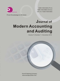 Journal of Modern Accounting and Auditing 会计2018年第11期