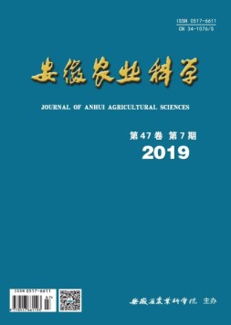 安徽农业科学 19年第7期
