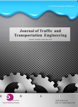 journal of traffic and transporttation engnieering 交通19年第2期