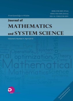 Journal of Mathematics and System Science 数学 2019年第4期
