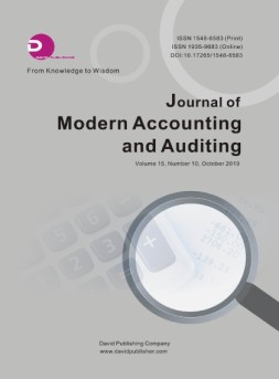 journal of modern accounting and auditing会计 2019年第10期