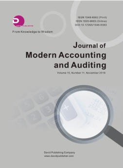journal of modern accounting and auditing会计 2019年第11期