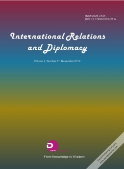international relations and diplomacy 国际关系 19年11月
