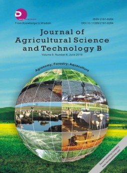Journal of Agricultural Science and Technology B 农学2019年第6B期