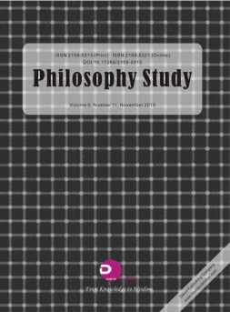 journal of Philosopy study 19年哲学第11期