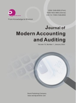 journal of modern accounting and auditing会计 2020年第1期