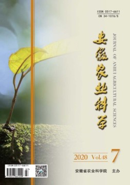 安徽农业科学 20年第7期