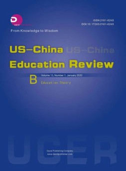 US-China Education Review B 教育2020年第1期