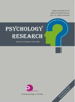 journal of psychology research 心理学2020年4期