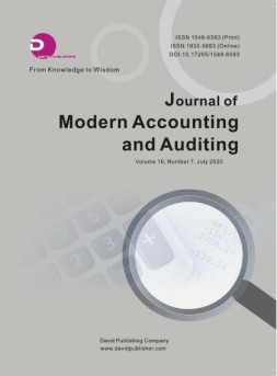 journal of modern accounting and auditing会计 2020年第7期