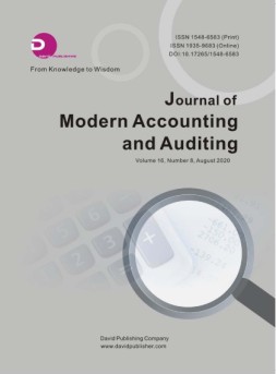 journal of modern accounting and auditing会计 2020年第8期