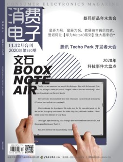 消费电子 20年11-12月号