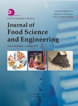 Journal of Food Scienceand Engineering 食品 20年3期