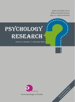 journal of psychology research 心理学2020年11期