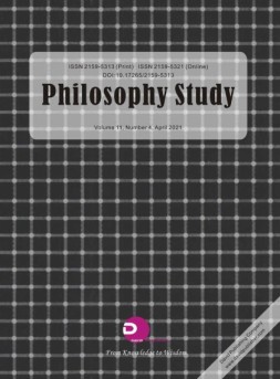 journal of Philosopy study 21年哲学第4期