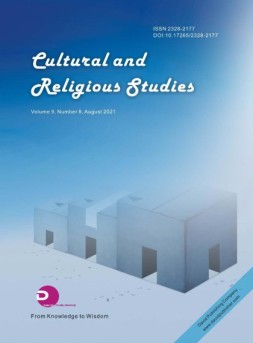 Cultural and Religious Studies 文化与宗教2021年第8期