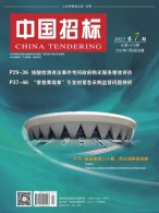 中国招标 22年第7期
