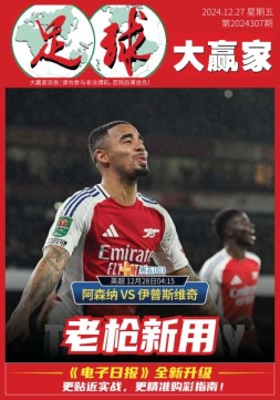 足球大赢家 24年第308期